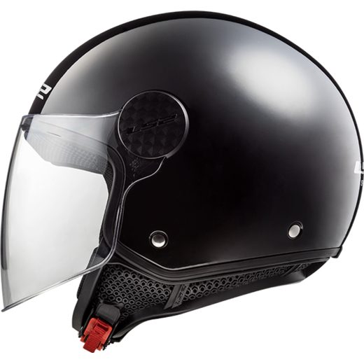 LS2 HELMETS LS2 OF558 SPHERE II SOLID MATT BLACK-06