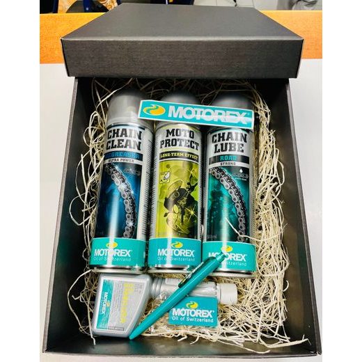 MOTOREX DÁRKOVÝ BALÍČEK MOTOKOSMETIKY "PÉČE O MOTORKU"