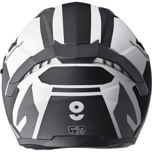 OTEVŘENÁ HELMA GMS VECTUS ZG11601 ČERNO-BÍLÁ S