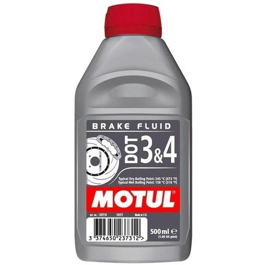 MOTUL BRZDOVÁ KAPALINA DOT 3&4 BRAKE FLUID 500ML