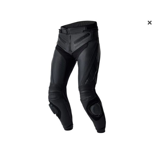 RST KALHOTY 3637 TRACTECH EVO D3O LEATHER BLACK ZKRÁCENÉ