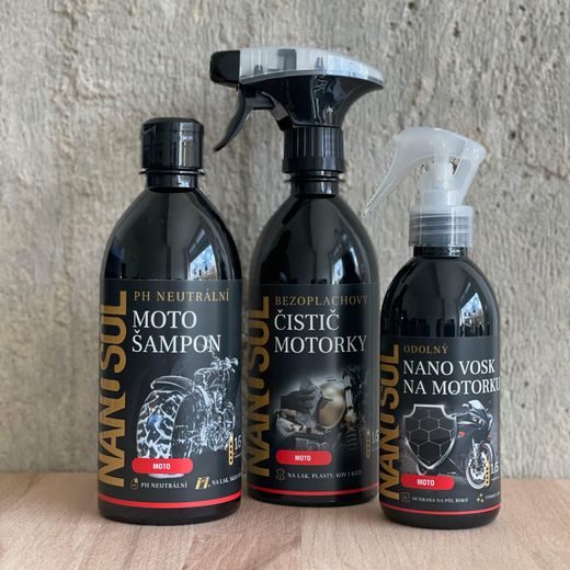 NANOSOL BEZOPLACHOVÝ ČISTIČ MOTORKY DETAILER 500ML