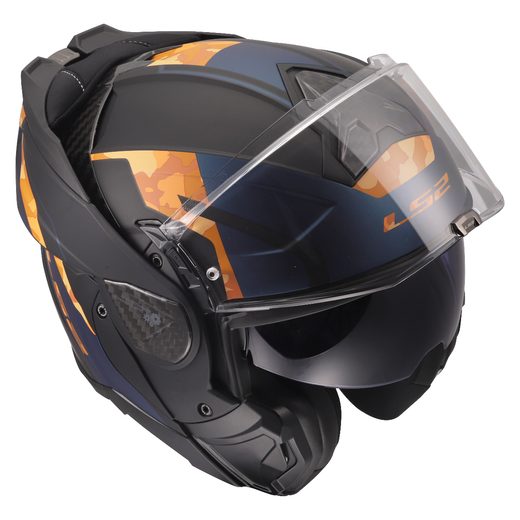 LS2 HELMETS LS2 FF910 ADVANT II GLIDE BLACK ORANGE