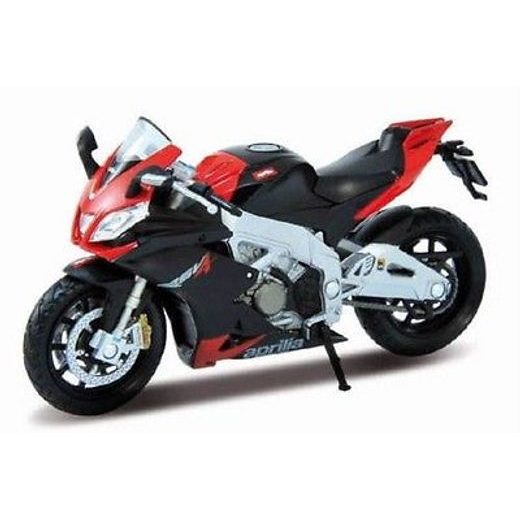 WELLY APRILIA RSV 4 FACTORY BLACK/RED 1:18