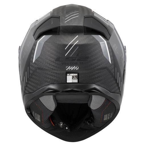 LS2 HELMETS LS2 FF811 VECTOR II C GRID MATT BLACK GREY-06