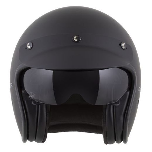CASSIDA PŘILBA OXYGEN 2.0 SOLID BLACK MATT/DARKGRAY