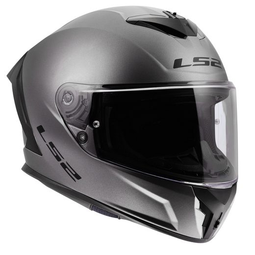 LS2 HELMETS LS2 FF820 RAPID III SOLID MATT TITANIUM