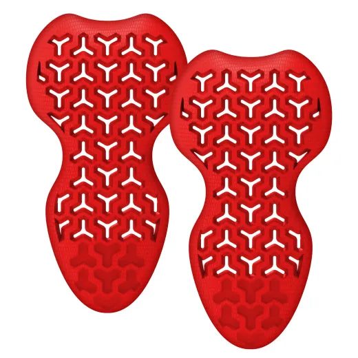 BÜSE POI CHRÁNIČE LOKTŮ/KOLEN (PÁR) SUV-J2 LEVEL 2 RED