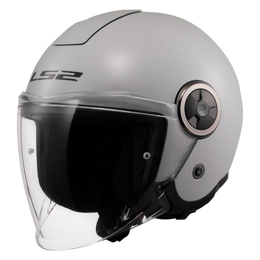 LS2 HELMETS LS2 OF620 CLASSY SOLID PEARL GREY-06