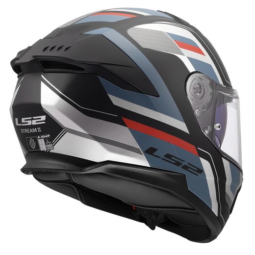 LS2 HELMETS LS2 FF808 STREAM II VINTAGE BLACK PETROL-06