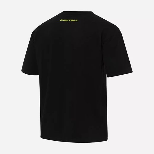 FINNTRAIL FINNTRAIL T-SHIRT BIG FISH BLACKYELLOW