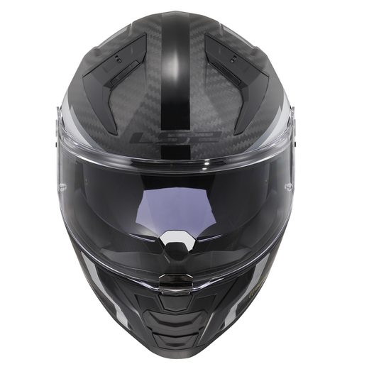 LS2 HELMETS LS2 FF811 VECTOR II C GRID MATT BLACK GREY-06
