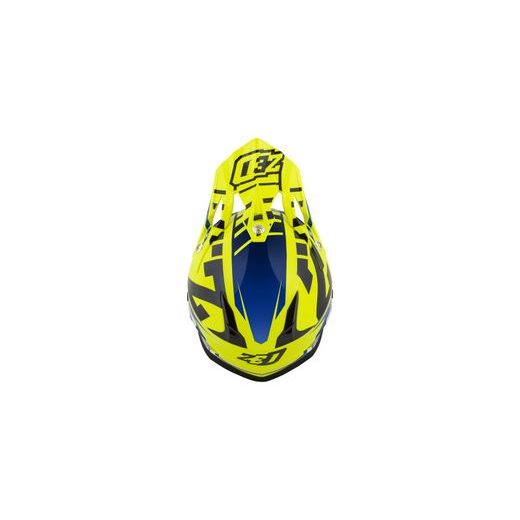 ZED PŘILBA DĚTSKÁ X1.9D TARGA BLUE/YELLOW FLUO/BLACK/WHITE