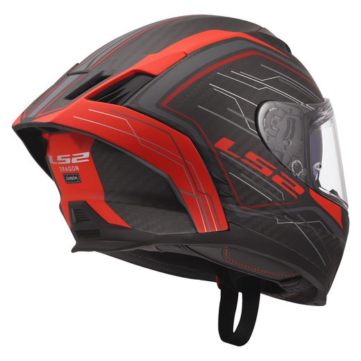 LS2 HELMETS LS2 FF807 DRAGON SUBIC RED