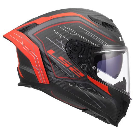 LS2 HELMETS LS2 FF807 DRAGON SUBIC RED