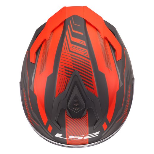 LS2 HELMETS LS2 FF817 CHALLENGER II DRAVIX RED