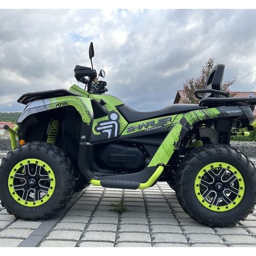 ASP GROUP S.R.O. GRAPHIC STICKER KIT FOR SEGWAY SNARLER AT6-L GREEN NEON