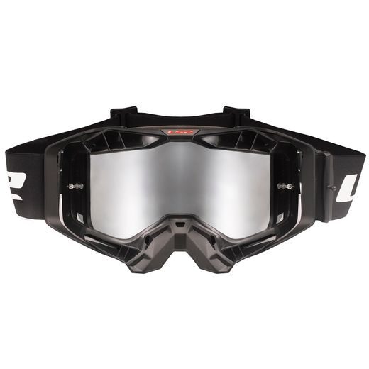 LS2 HELMETS LS2 AURA PRO GOGGLE BLACK WITH IRIDIUM VISOR