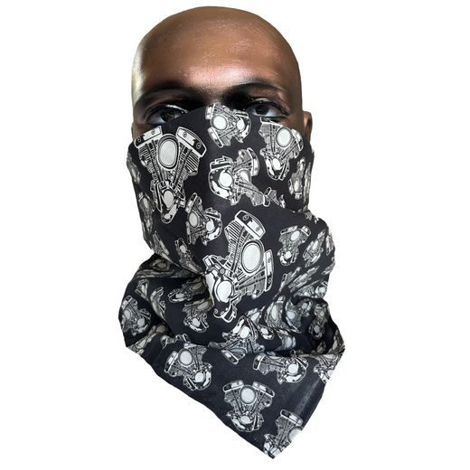 BIKERSMODE ŠÁTEK BAVLNA MOTORY