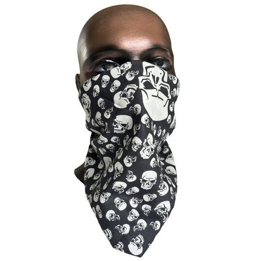 BIKERSMODE ŠÁTEK BAVLNA MALÉ LEBKY