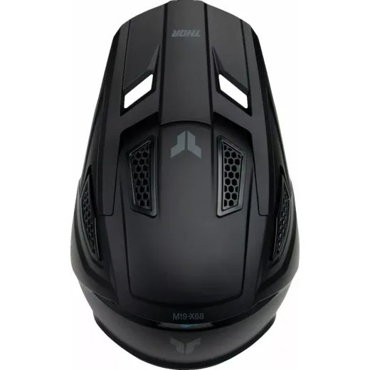 THOR PŘILBA FLEET BLACKOUT MATTE BLACK