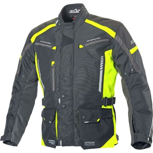 BÜSE BUNDA TORINO II BLACK/NEON YELLOW 4XL+