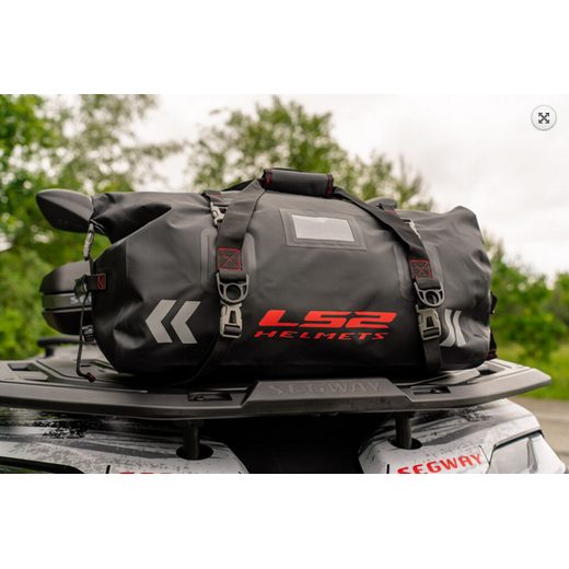 LS2 HELMETS LS2 LB-01 LUGGAGE BAG WATER PROOF PVC BLACK 65L