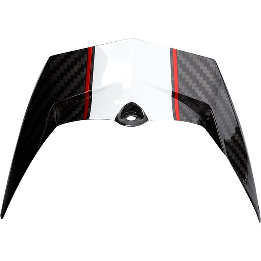 LS2 HELMETS LS2 MX471 PEAK YARD WHITE RED