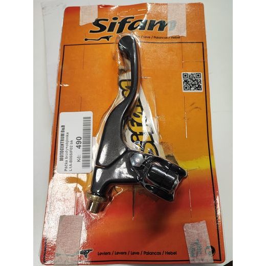 BB PÁČKA BRZDY S OBJÍMKOU KOMPLETNÍ (S KRÁTKOU PÁČKOU) - UNIVERZÁLNÍ PRO LANKOVOU BRZDU BLACK L1A-B05SIF02