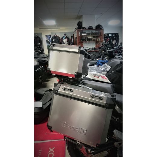 BENELLI SADA 3 HLINÍKOVÝCH KUFRŮ PRO TRK 502X