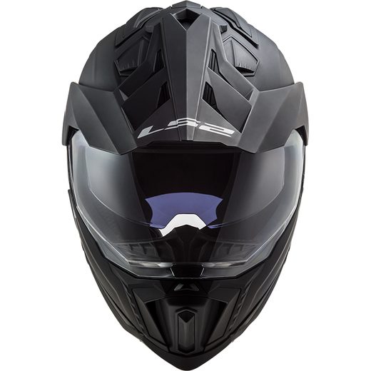 LS2 HELMETS LS2 MX701 EXPLORER SOLID MATT BLACK