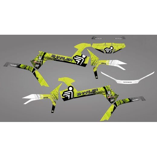 ASP GROUP S.R.O. GRAPHIC STICKER KIT FOR SEGWAY SNARLER AT6-L GREEN NEON