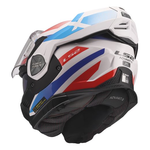LS2 HELMETS LS2 FF901 ADVANT X NOVA WHITE BLUE RED-06