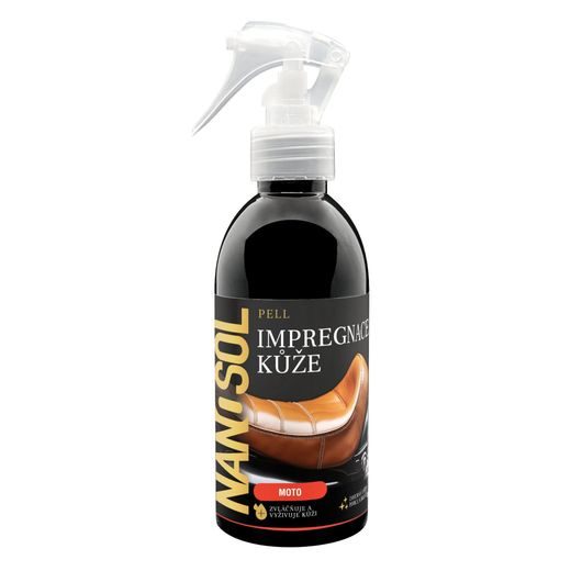 NANOSOL IMPREGNACE KŮŽE PELL NA MOTORKU 250ML