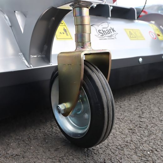 SHARK ACCESSORIES SHARK ATV ČELNÍ MULČOVAČ 100CM S MOTOREM HONDA GX 270, STŘÍBRNÁ BARVA