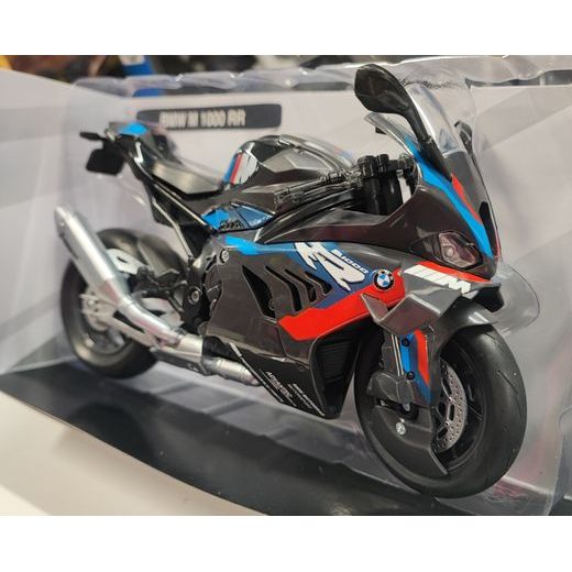 NEWRAY BMW M 1000 RR BLACK/RED/BLUE 1:12