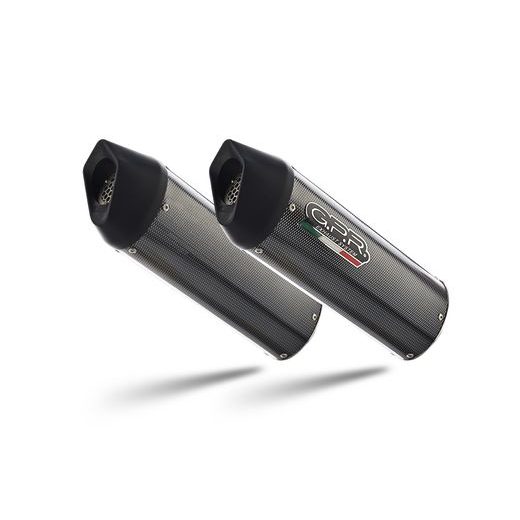 DVOJITÁ KONCOVKA VÝFUKU SLIP-ON GPR FURORE EVO4 E4.BMW.50.FP4 MATNÁ ČERNÁ ZAHRNUJE ODNÍMATELNÉ DB KILLERY A SPOJOVACÍ SVODY