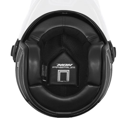 NOX PREMIUM PŘILBA HERITAGE BLACK MATT KŮŽE