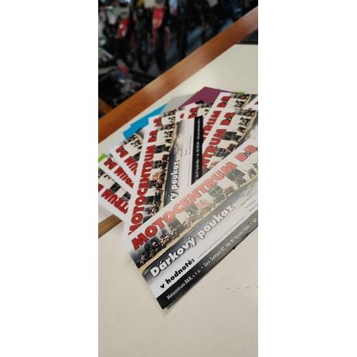 DÁRKOVÝ POUKAZ B&B