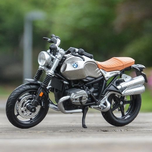 MAISTO BMW R NINET SCRAMBLER SILVER 1:18