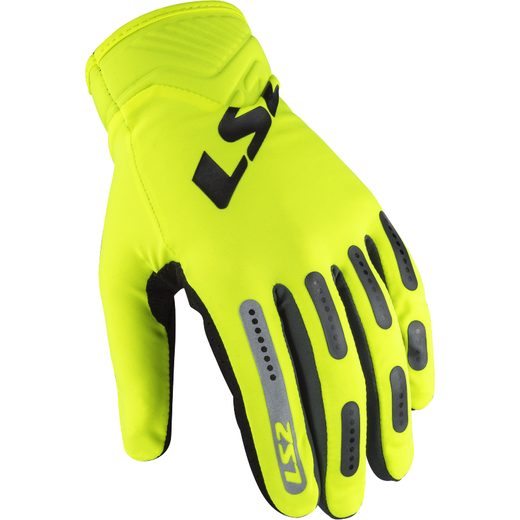 LS2 HELMETS LS2 BEND MAN GLOVES H-V YELLOW GREY