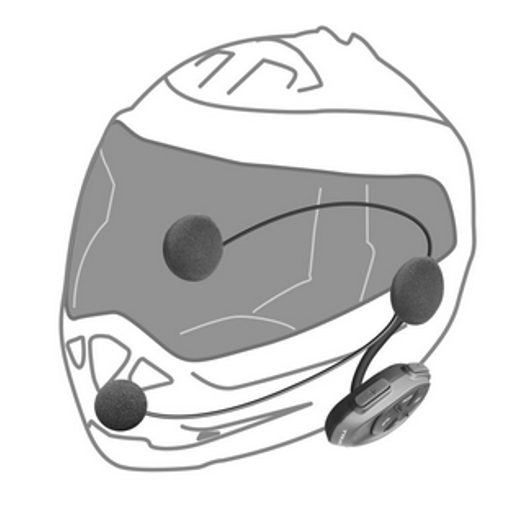 INTERPHONE KOMUNIKAČNÍ SADA TOUR HD SINGLE PACK