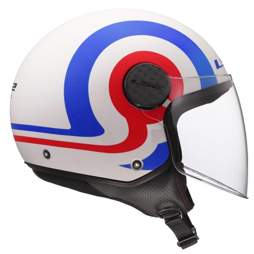 LS2 HELMETS LS2 OF558 SPHERE LUX II URBY WHITE BLUE RED-06