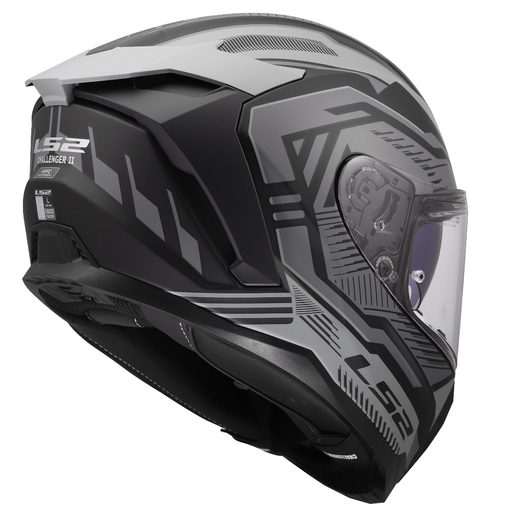 LS2 HELMETS LS2 FF817 CHALLENGER II DRAVIX GREY