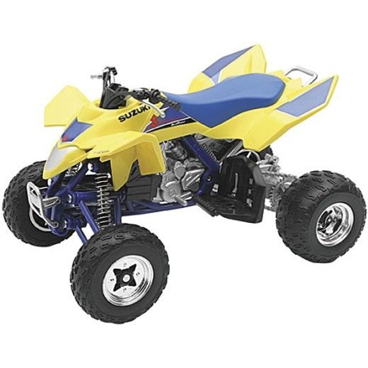 NEWRAY SUZUKI QUADRACER R450 YELLOW 1:12