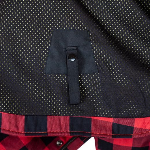 KOŠILE GMS JAGUAR LADY ZG31403 ČERVENO-ČERNÝ DL