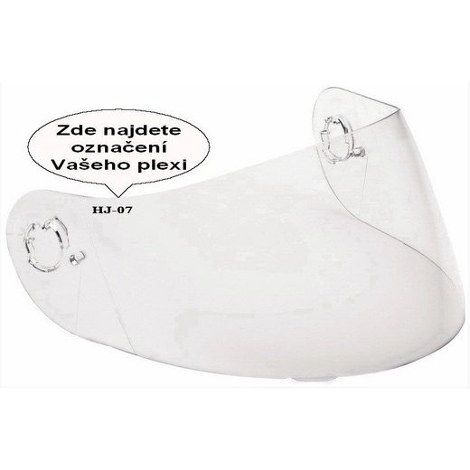 HJC PINLOCK FOLIE DKS111 CLEAR HJ-20M/20ST