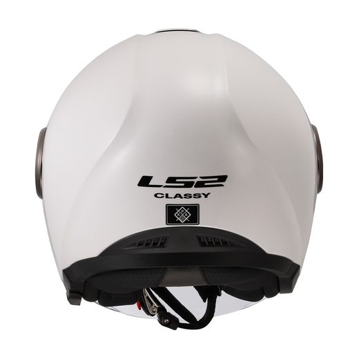 LS2 HELMETS LS2 OF620 CLASSY SOLID WHITE-06