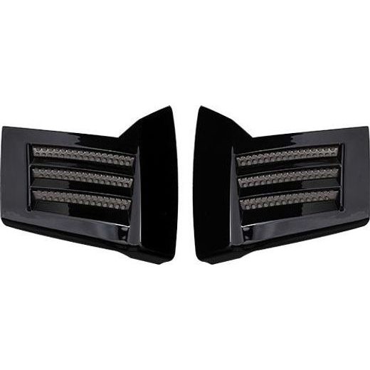 LS2 HELMETS LS2 MX437 EVO AIR VENT REAR GLOSS BLACK