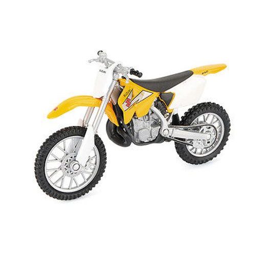 WELLY SUZUKI RM 250 YELLOW 1:18